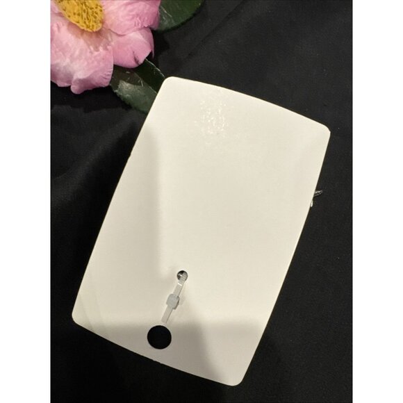 Mint Stainless Steel Starfish Shell Crystal Charm Silvertone Bangle Bracelet NEW - Picture 6 of 6